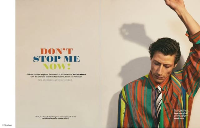 Don't stop me now! — Monsieur Magazin Germany