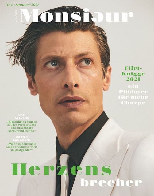 Monsieur Magazine Summer 2021 Cover — Monsieur Magazin Germany