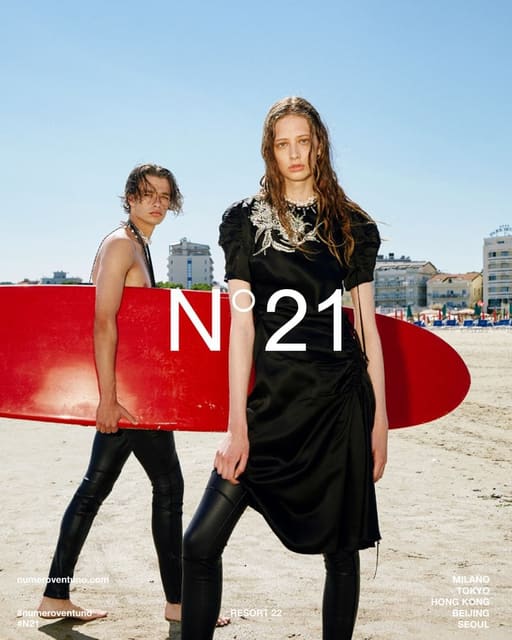 No. 21 Resort 2022 & Men’s S/S 22 Digita... — N21