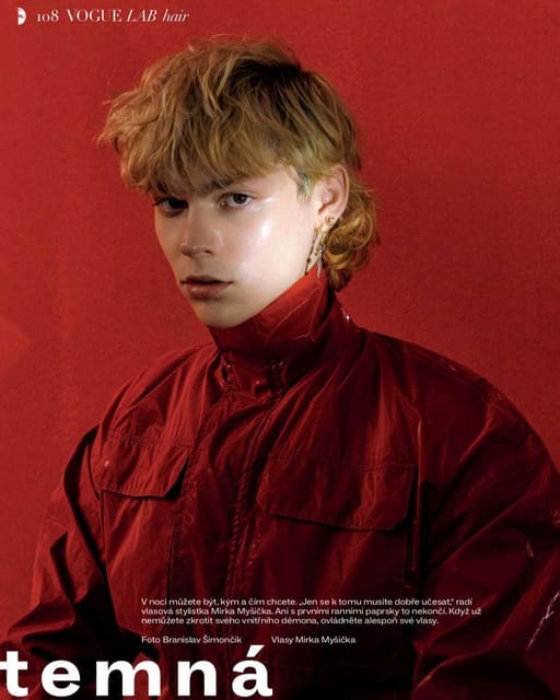 Dark Balance — Vogue Czechoslovakia