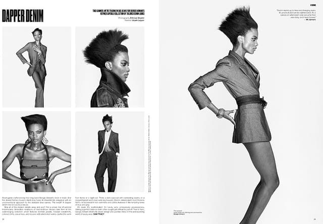 Dapper Denim — V Magazine