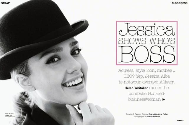 Jessica Shows Who's Boss — Glamour UK