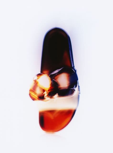 JW Anderson's Chain Loafer Slides — Cactus