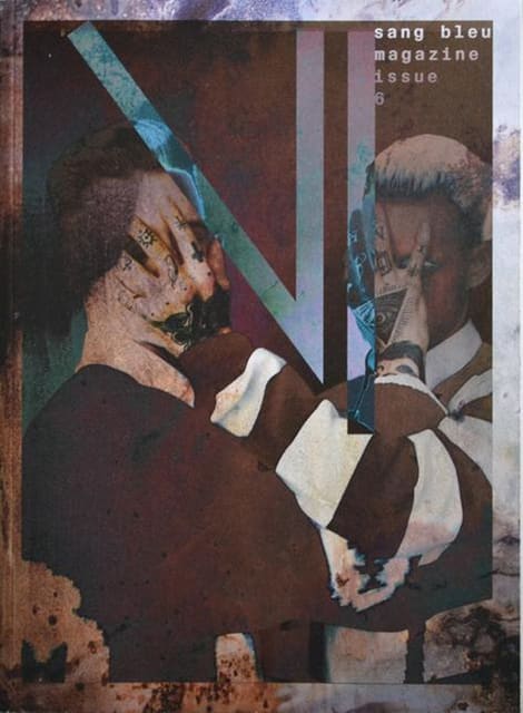 ISSUE #6 COVER by Adrian Wilson — Sang Bleu