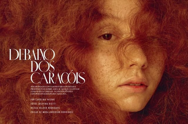 Debaixo dos caracóis — Elle Brasil