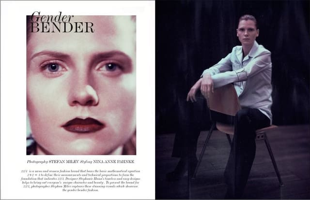 22/4 Hommes Femmes - Gender Bender — Vestal Magazine