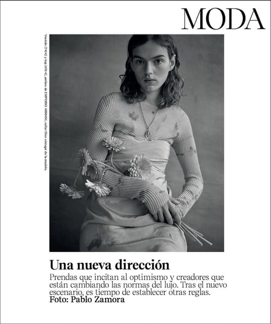 EL IDIOMA DE LAS FLORES — S Moda for El Pais