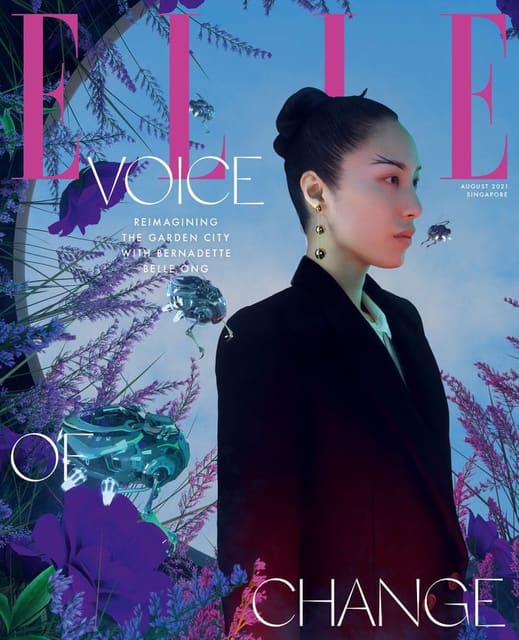 Elle Singapore August 2021 Cover — Elle Singapore