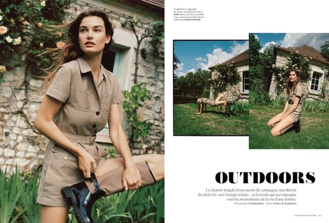 Outdoors — Air France Madame