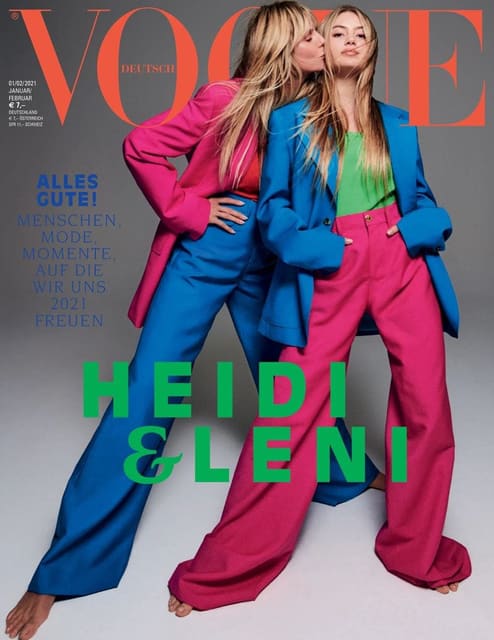 Vogue Germany January/February 2021 Cove... — Vogue Germany