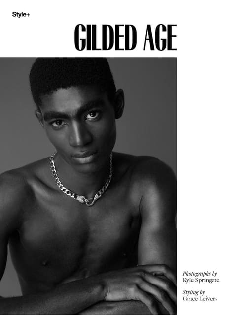 Gilded Age by Kyle Springate — The Perfect Man Magazine