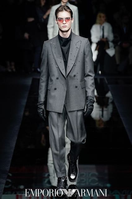 Emporio Armani F/W 20 Men's Show — Emporio Armani