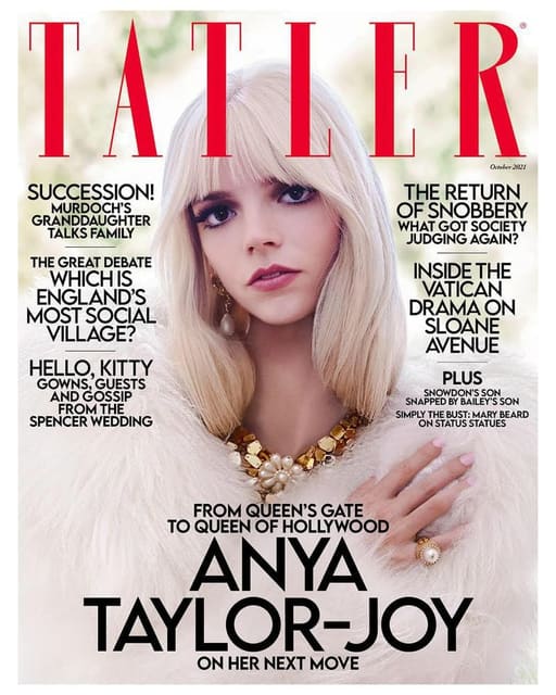 Tatler U.K. October 2021 Cover — Tatler U.K.