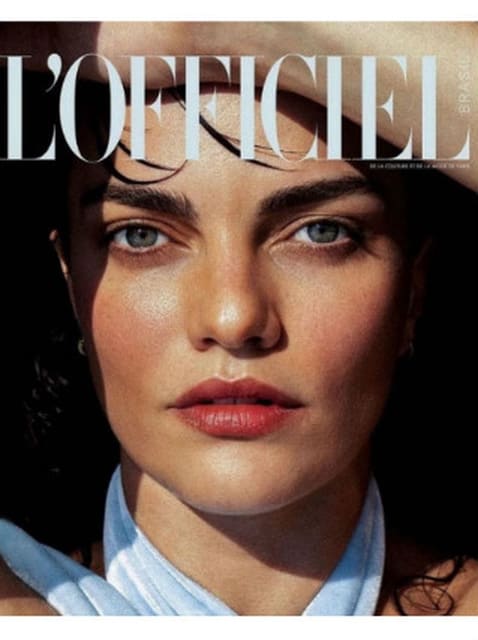 Barbara Fialho by Rodolfo Ruben — L'Officiel Brasil
