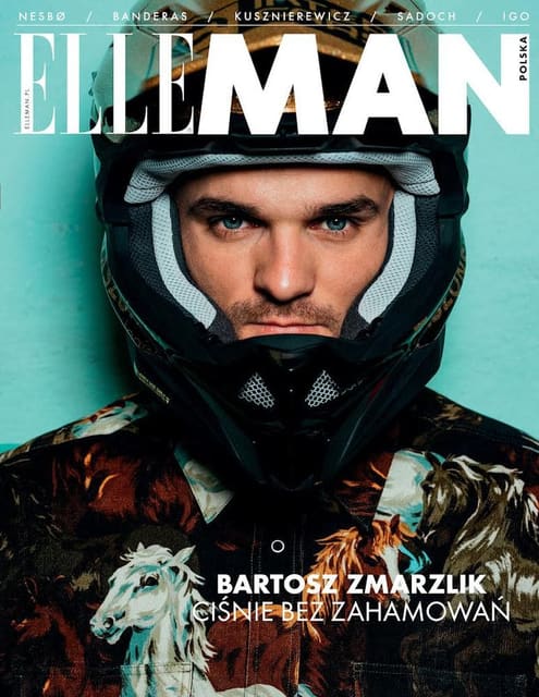 Elle Man Poland September 2021 Cover - photo by Adrianna Piaskowska — Elle Man Poland