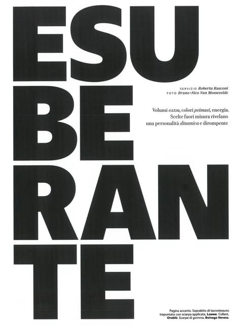 Esuberante — D Repubblica