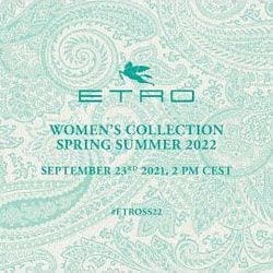 Etro S/S 22 Show — Etro
