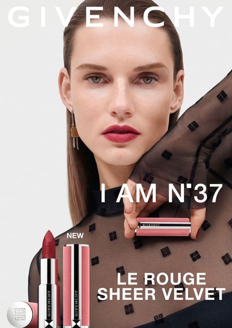 Givenchy Sheer Velvet Fall 2021 Campaign... — Givenchy Beauty
