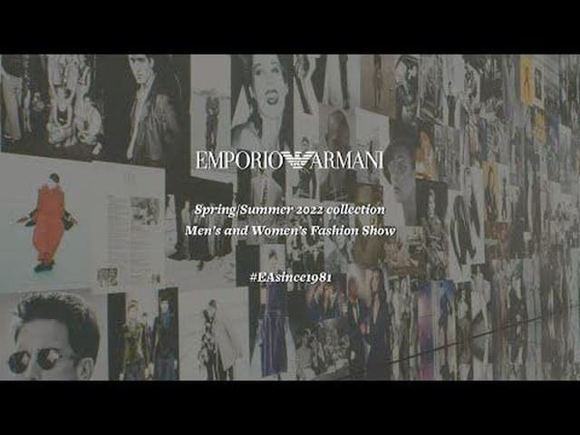Giorgio Armani S/S 22 Show — Giorgio Armani