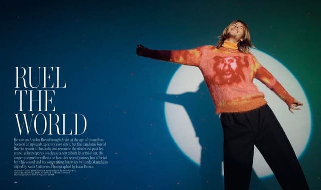 Ruel The World — Vogue Australia