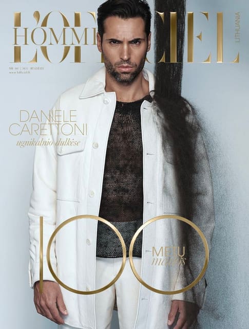 L'Officiel Hommes Lithuania Fall 2021 Cover — L'Officiel Hommes Lithuania
