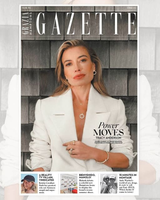 Grazia Gazette June 2021 Cover- Tracy An...