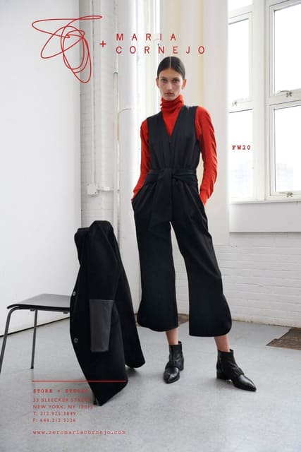 Zero + Maria Cornejo Fall 2020 — Zero + Maria Cornejo