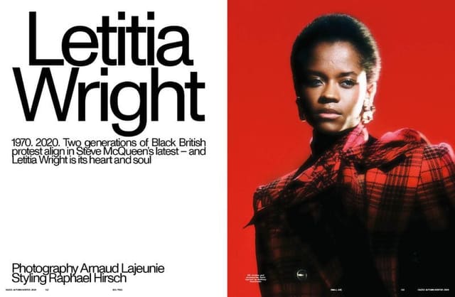 Letitia Wright — Dazed Magazine