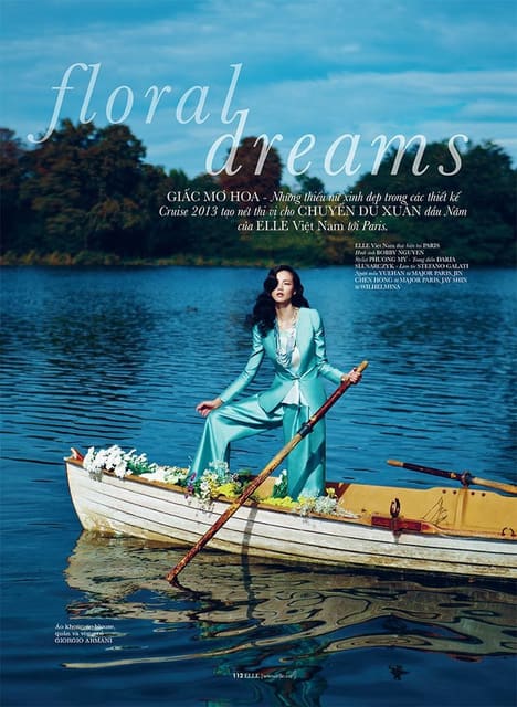 Floral Dreams by Bobby Nguyen — Elle Vietnam
