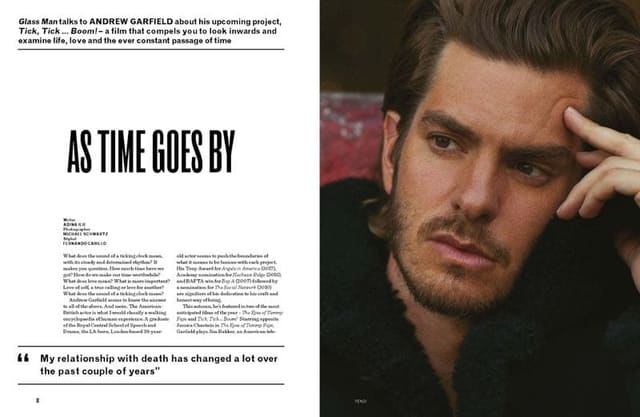 Andrew Garfield — Glass Man