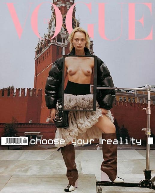 Vogue Czechoslovakia November 2021 Cover — Vogue Czechoslovakia
