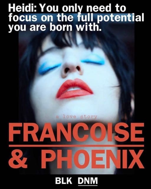 BLK DNM Franciose & Pheonix, by Johan Lindeberg — BLK DNM