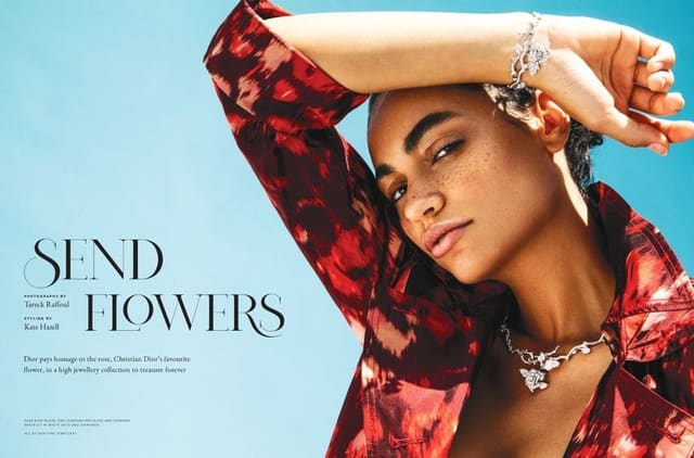 Send Flowers by DIOR FINE JEWELLERY — Mojeh Magazine