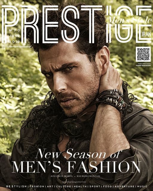 Prestige Men's Style Iran June 2019 Cove...