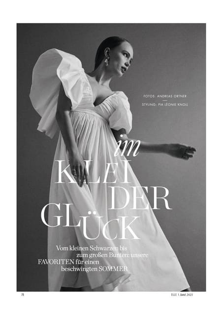 Im Kleider Glück — Elle Germany