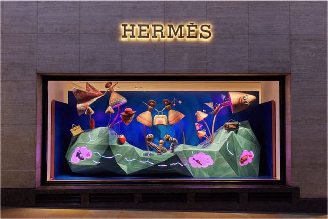 Festive Windows Installation photos by M... — Hermès