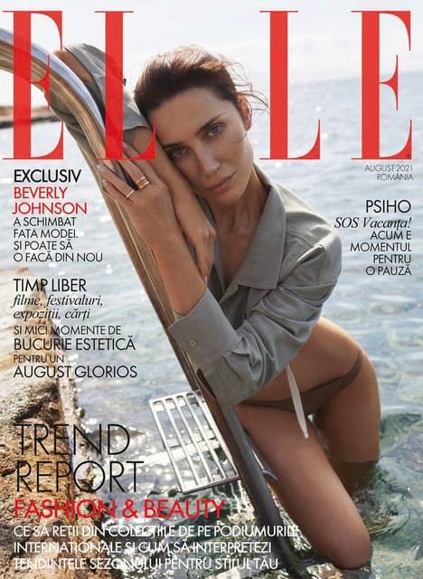 Elle Romania August 2021 Covers — Elle Romania