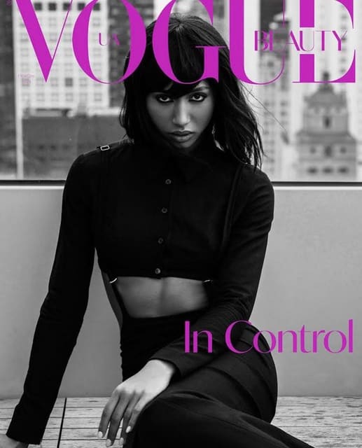 Vogue Ukraine October 2021 Beauty Cover — Vogue Ukraine