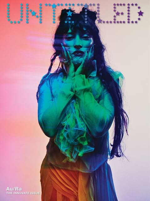 Fall 2021 Back Cover Featuring Au/Ra — The Untitled Magazine