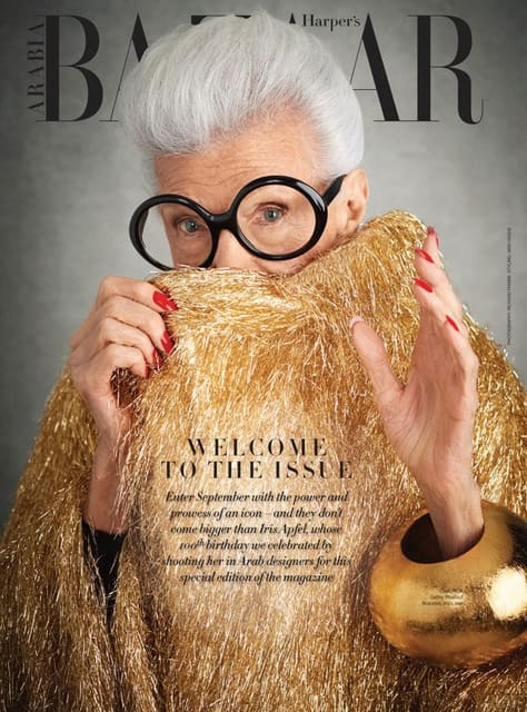 100 years of Iris — Harper's Bazaar Arabia