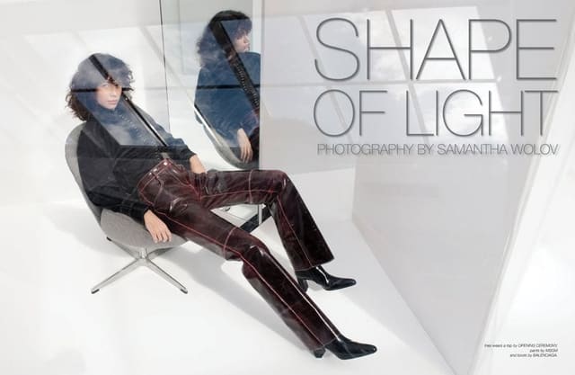 Shape of Light Photographed by Samantha ... — The Untitled Magazine