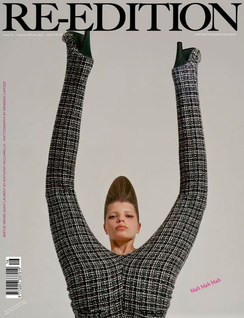 Re-Edition Magazine Fall/Winter 2021 Cov... — Re-Edition Magazine