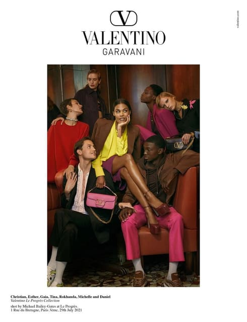 Valentino Le Progrès Fall 2021 Campaign — Valentino