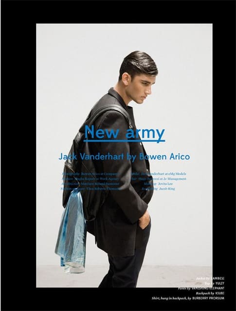 New Army by Bowen Arico — Brace Magazine
