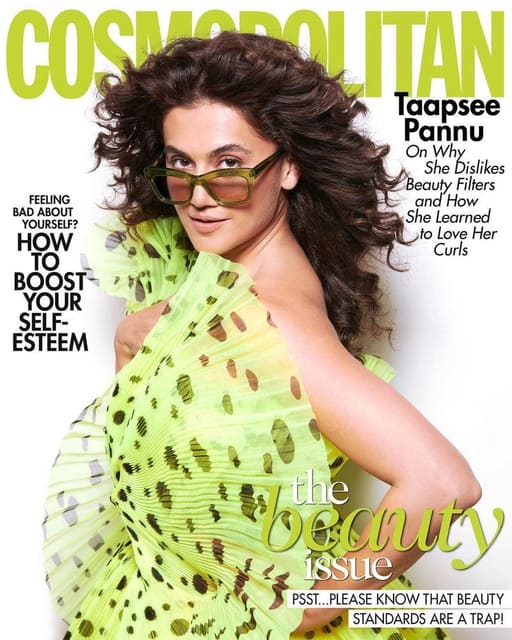 Cosmopolitan India with Taapsee Pannu — Cosmopolitan India