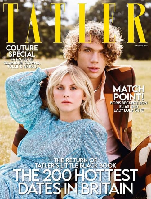 Tatler U.K. December 2021 Cover — Tatler U.K.