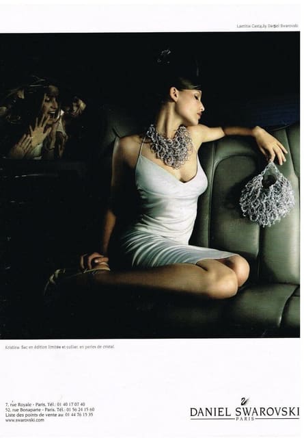 Laetitia Casta by Daniel Swarovski autum... — Swarovski