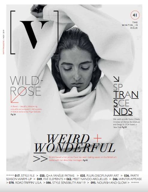 Vamp Magazine Winter 2019 Cover by Jonathan Hennequin-Touati — Vamp Magazine