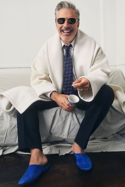 Laughing with Chris Noth — Vogue Greece