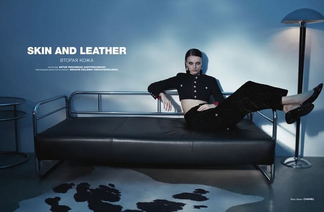 Skin and Leather — Numéro Russia